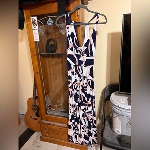 Lilly Pulitzer Nautical Maxi Dress Size S